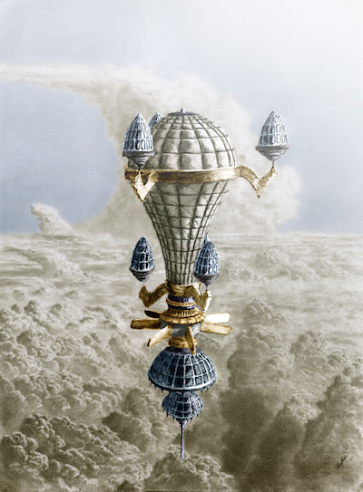 Outpost in the Sky (color), 2016